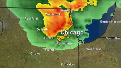 After morning thunderstorms, Chicagoans can expect rain to continue Monday through midday, the National Weather Service said. The NWS issued a tornado warning set to last until 10:15 a.m. for Naperville and other western suburbs, including Wheaton and Carol Stream, after an NWS radar detected an “area of rotation which may …
